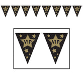 Bannière Fanion Vip - 10"X12'